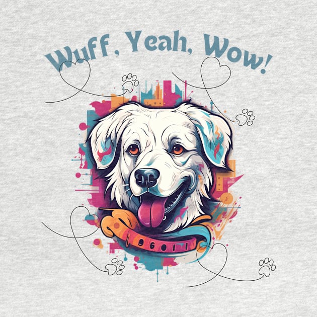 Woofy Adventure - Funny Dog Design by NedisDesign